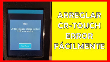 SOLUCIONAR CR-Touch Error | Creality Ender