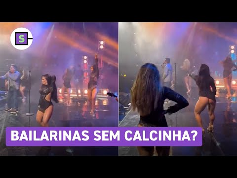 Bailarinas de Leonardo sem calcinha? Vídeo viraliza e gera dúvidas