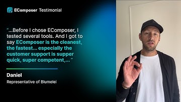 What Daniel of Blumelei. felt about EComposer?