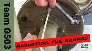 How To Adjust The Brakes Properly On A G503 Willys MB