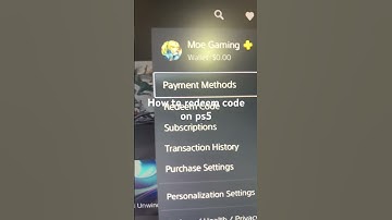 How to redeem code on ps5
