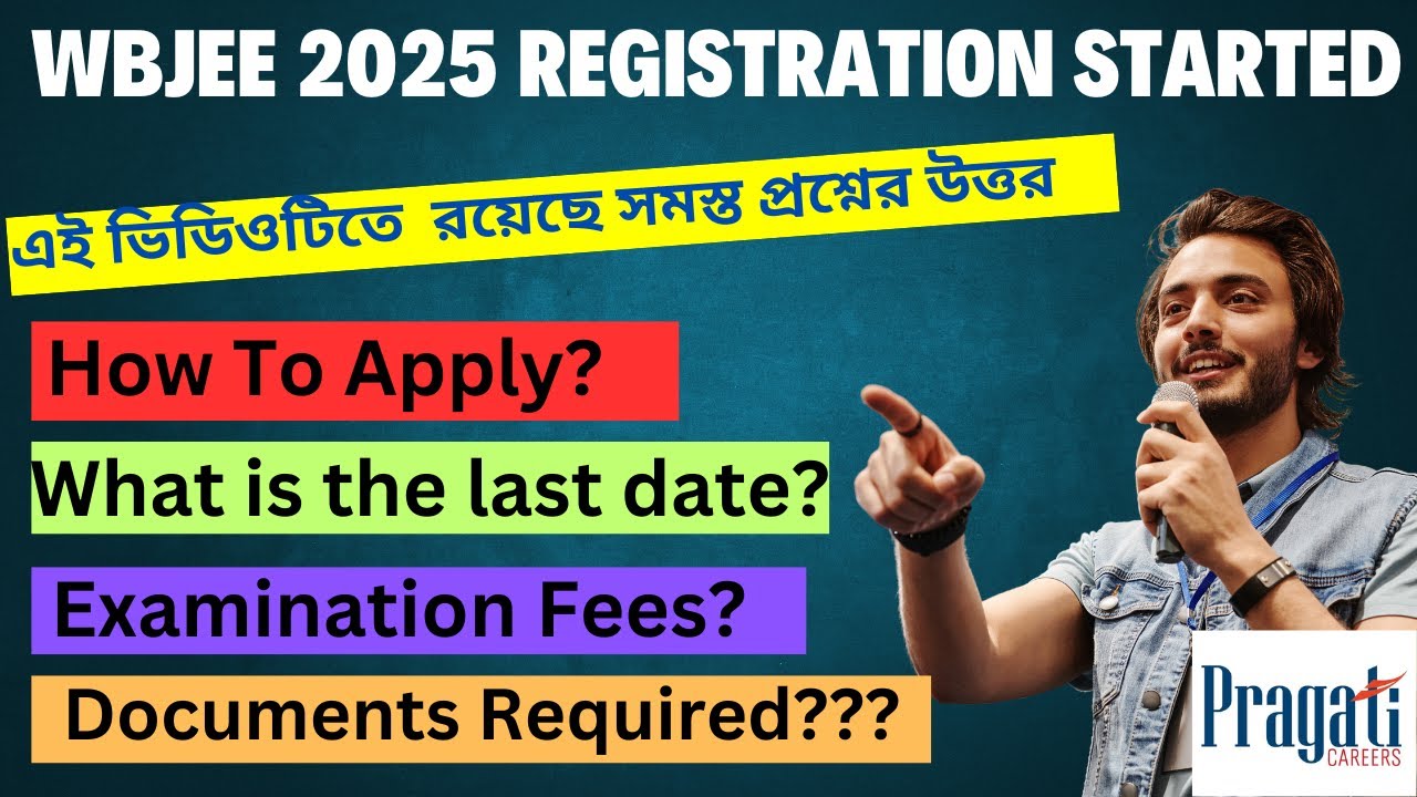 WBJEE 2025 Form Fill Up Started I Last Date I Examination Fees I ...