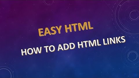 Learn HTML Link Element in 3 Minutes