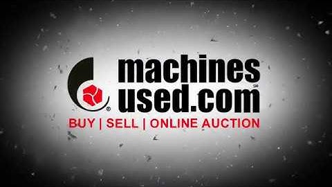 MachinesUsed.com Host Machine Inc. Online Auction Video