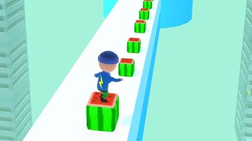 Cube Surfer - All Levels Gameplay Walkthrough