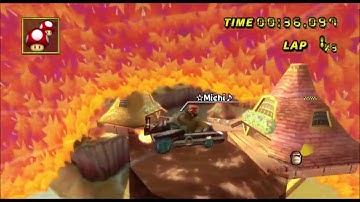 [Mario Kart Wii  TAS] Maple Treeway automatic Kart first lap 46:782