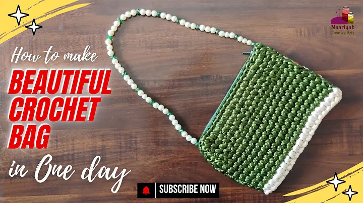 Beautiful Crochet Bag You Can Make in One Day Using Silk Cord (Resham Dori) - 1126
