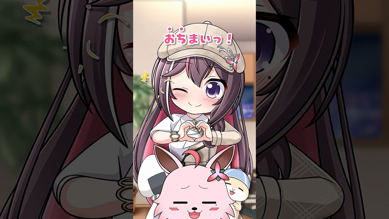 【手描きアニメ】こんちわーゲッサー便でーす！(ダジャレASMR編)【AZKi / 猫又おかゆ / 白銀ノエル / ホロライブ】#shorts