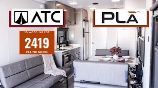 Take a tour of a 2419 Plā 700 Toy Hauler