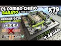 🔥EL COMBO CHINO DEL PUEBLO! 6 NUCLEOS/12 HILOS POR $6! XEON E5-2620 ARMA TU PC BARATO GAMER CHINO!