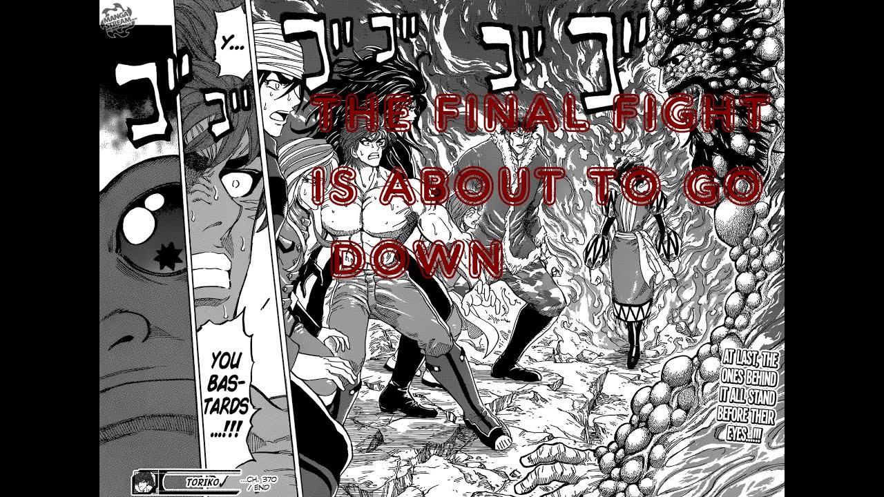 Toriko Chapter 370 Live reaction/review: THE GATHERING OF GOD