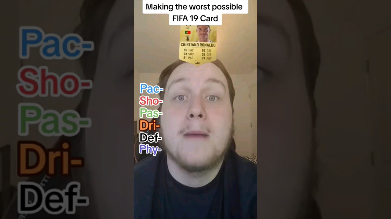 Making The Worst FIFA 19 Card 