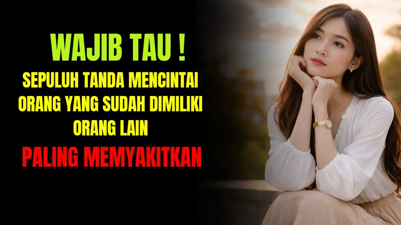 10 Tanda Mencintai Orang yang Sudah Dimiliki Orang Lain (Paling Menyakitkan)