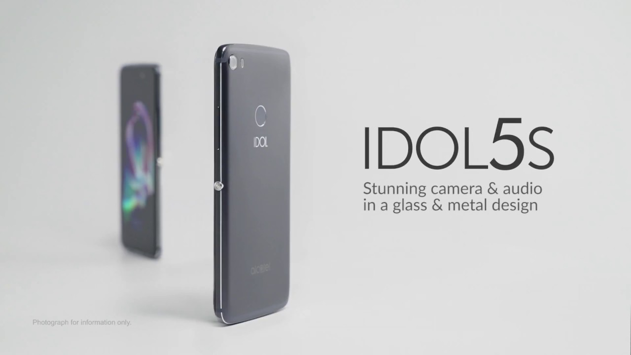 IDOL 5S - Stunning camera & audio in a glass and metal design
