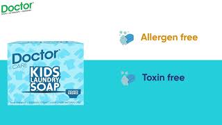 Doctor Care Kids Laundry Soap for the Kids clothes that stay fresh and new
