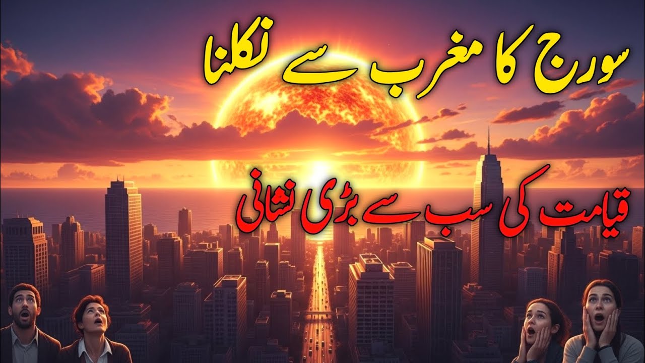 Jab Suraj Maghrib Se Niklega! 😱 | Qayamat Ki Badi Nishaniyan | The Final Dawn