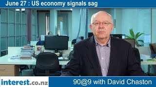 90 seconds @ 9am : US economy signals sag