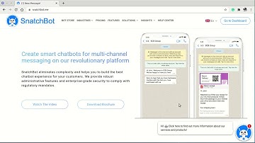 How to create Chatbots using Snatchbot Framework by Peter Michael