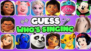 Guess The Disney Character by Voice🎤🎙️🎶  | DISNEY SONG QUIZ | Elsa, Mickey, Moana, Rapunzel, Mirabel screenshot 4