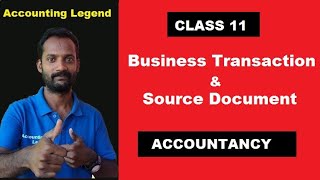 Source Document and Business Transaction|Plus One Accountancy |Commerce