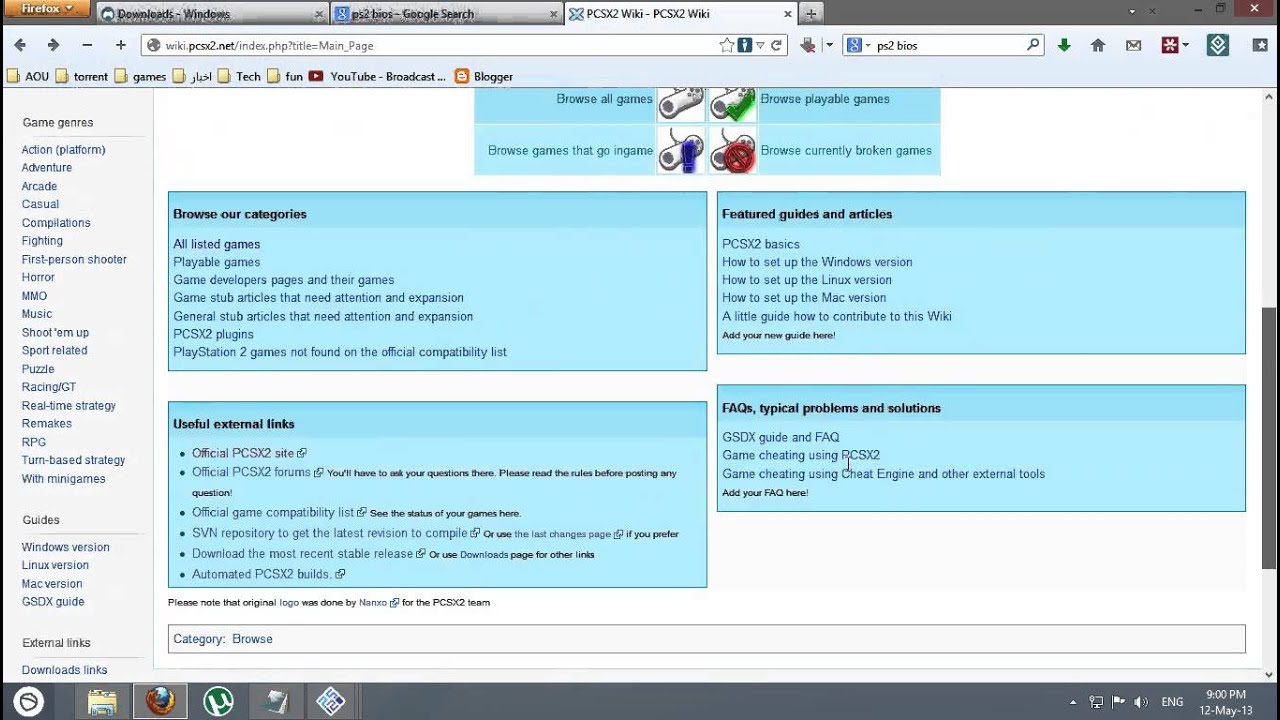 الدرس الاول طريقة تشغيل محاكي بلاستيشن 2 وطريقة ضبط الاعدادات Youtube