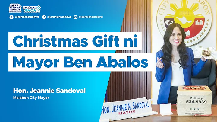 Christmas Gift ni Mayor Ben Abalos