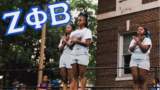 Zeta Phi Beta Epsilon Alpha | TSU Yard Show 2025 Performance💙🤍