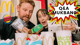 Mcdonalds Mukbang  Mcplant Bbq Bacon Stack New Menu   Qu0026a 