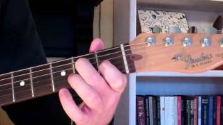 how to play the amaj9 chord on guitar (a major ninth)