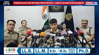 Itanagar Police Bust Child Trafficking & Prostitution Racket;15 Arrested Including Doctor, Engineers