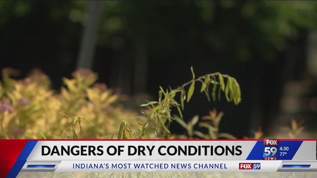 Drought in Central Indiana looks to only get worse as Fourth of July