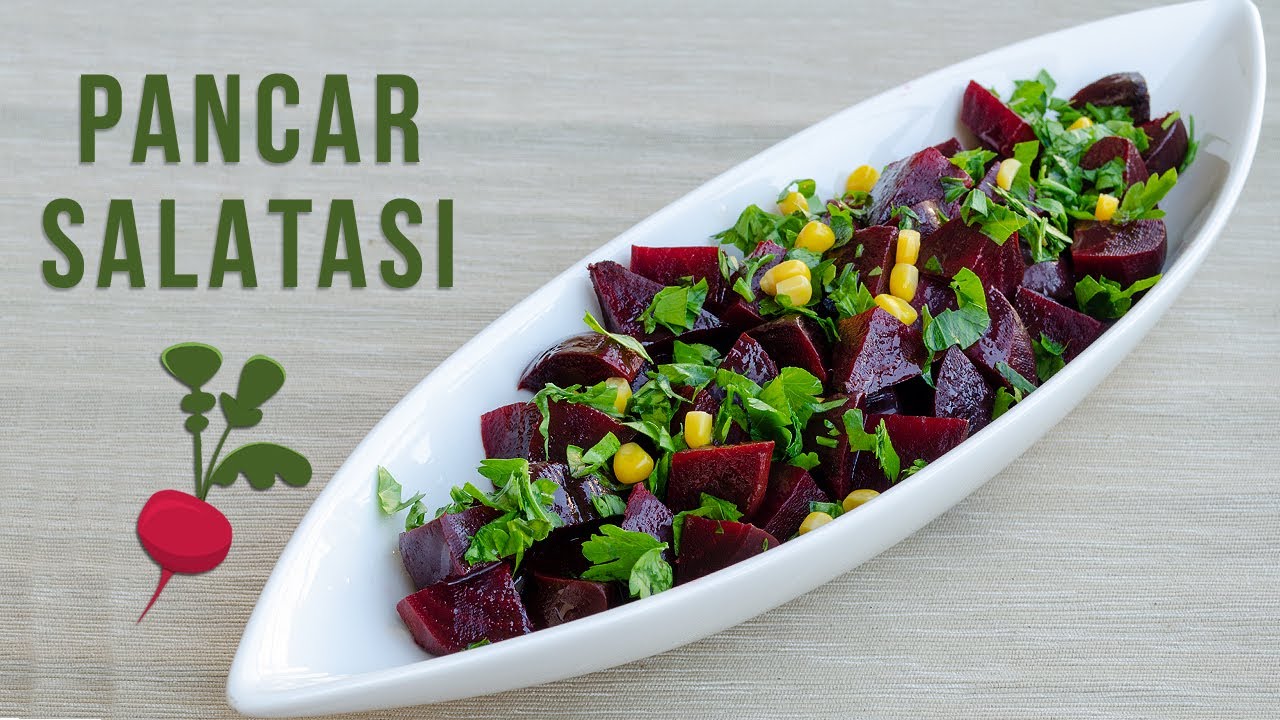 Fırınlanmış Pancar Salatası Fırınlanmış Pancar Salatası