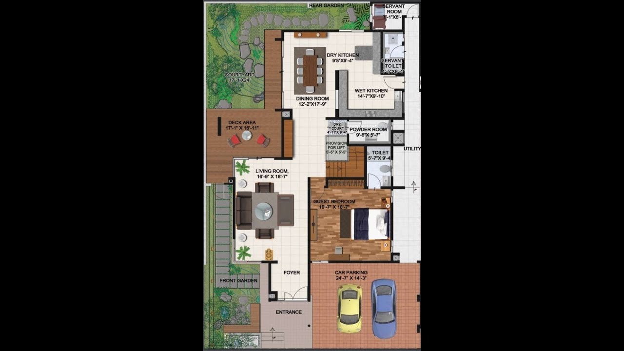 Brigade Orchards, Tulip Villas, Floor Plan, Pavilion Villas, Devanahalli, Bangalore