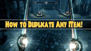 Skyrim Remastered - How to Duplicate Any Weapon! / Duplicate WEAPONS, ARMOR, & More!