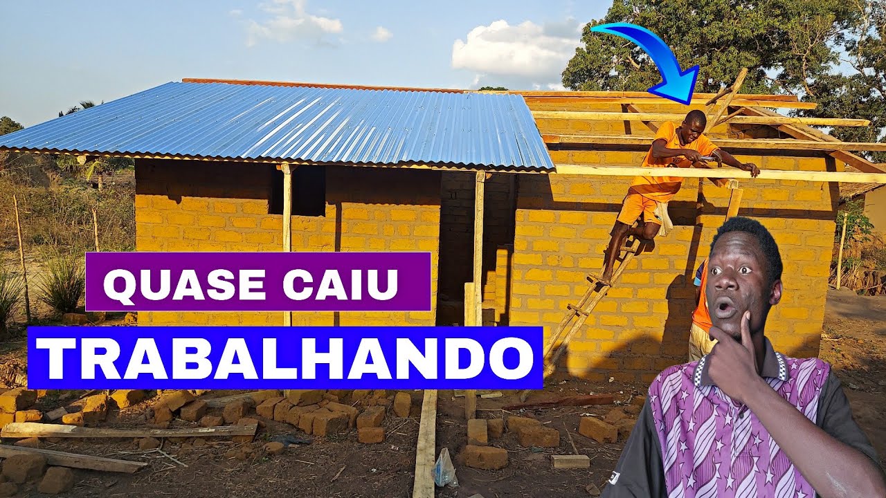 Atualização sobre CONSTRUÇÃO da casa da minha MÃE em Moçambique África