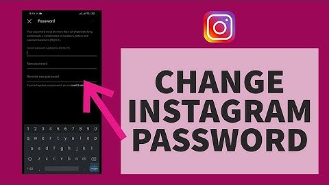 How To Change Instagram Password (2023)
