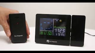 Dr. Prepare | Projection Alarm Clock with Temperature Display 3.0 screenshot 1