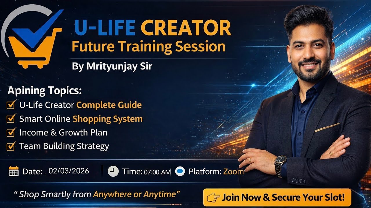 Ulife Creator Morning Training By Mrityunjay Sir 2 March