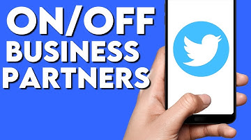 How To Turn on / off Business Partners on Twitter App
