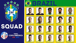 BRAZIL Possible Squad For Copa America 2024 | Brazil Squad | FootWorld screenshot 1
