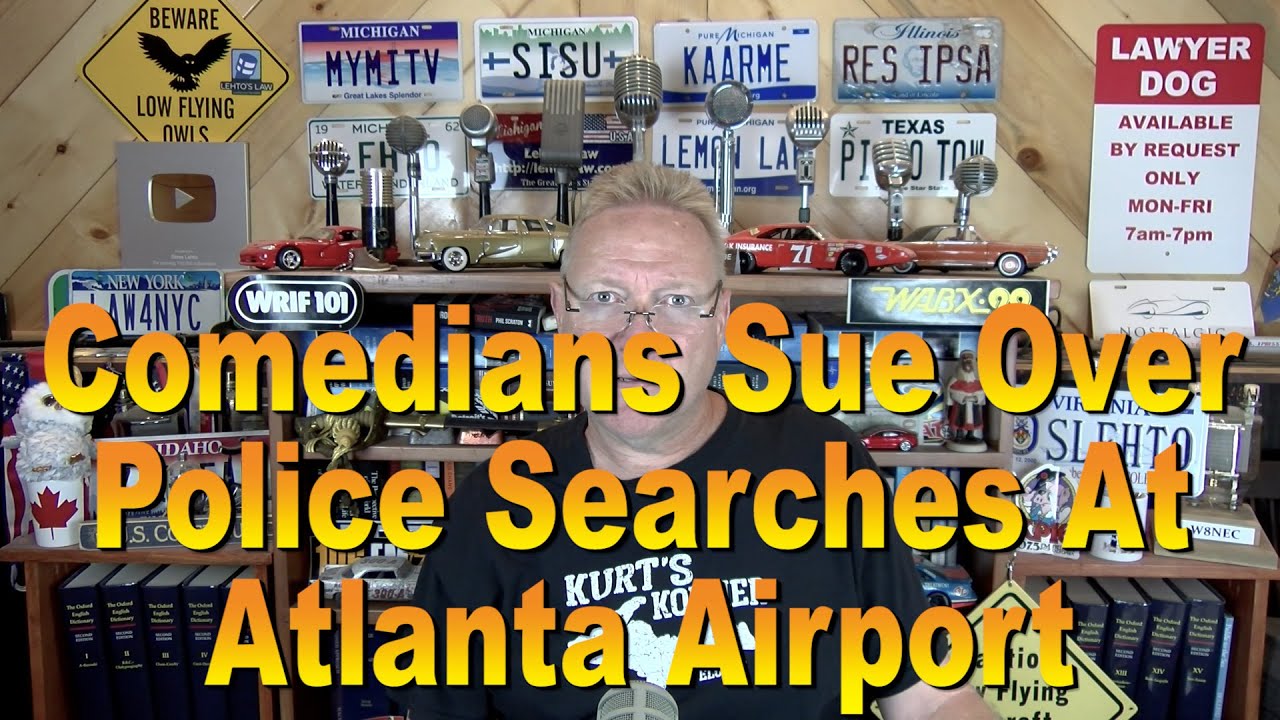Comedians Sue Over Police Searches at Atlanta Airport