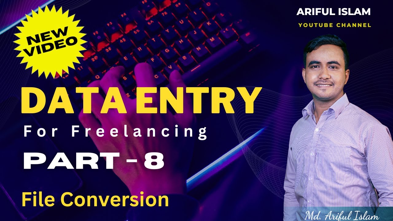 Data Entry Tutorial Part 8 I Web Scraping Data Entry Part 2 I Bangla ...
