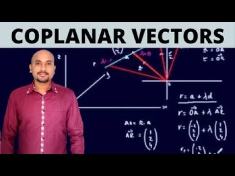 Coplanar and Non-coplanar vectors|| Grade 11 and 12|| NEB| In Nepali|| By RRT Sir