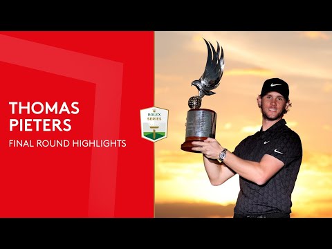 Thomas Pieters Winning Round Highlights | 2022 Abu Dhabi HSBC Championship