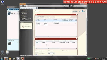 Set up RAID on Buffalo Two-Drive LinkStation or TeraStation NAS