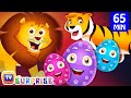 Learn Wild Animals + More ChuChu TV Surprise Eggs Learning Videos SUPER COLLECTION 3