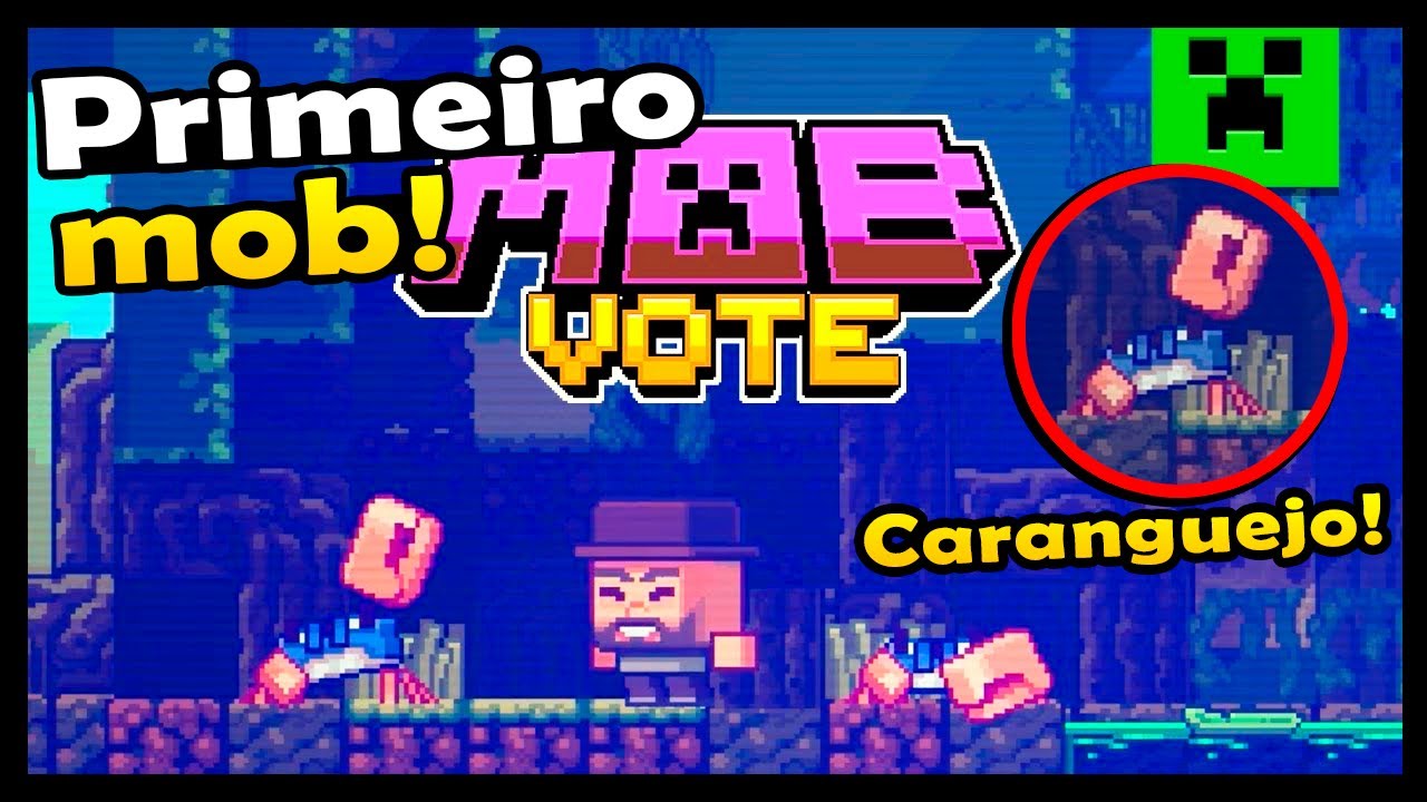 MINECRAFT Live 2023 - mais detalhes e curiosidades sobre o Tatu o mob da  votação de mobs! 