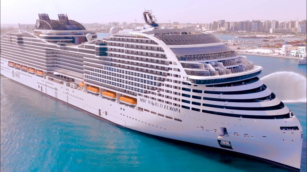 msc world europa cruise ship tour 4k