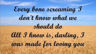 Madilyn Bailey - I Was Made For Loving You (Lyrics)