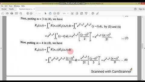 Resolvent kernel method for volterra integral equation//MM-II//M.Adnan Anwar